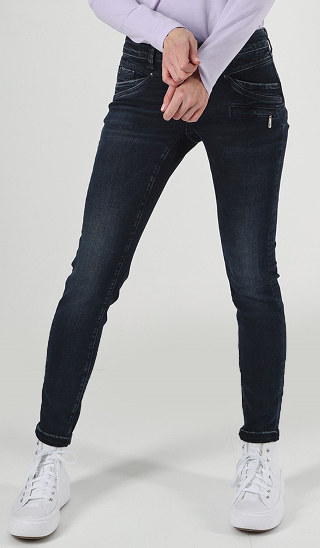 MOD JEANS Suzy Slipjeans - Midnight Ink Blue - AU23-2012.3674