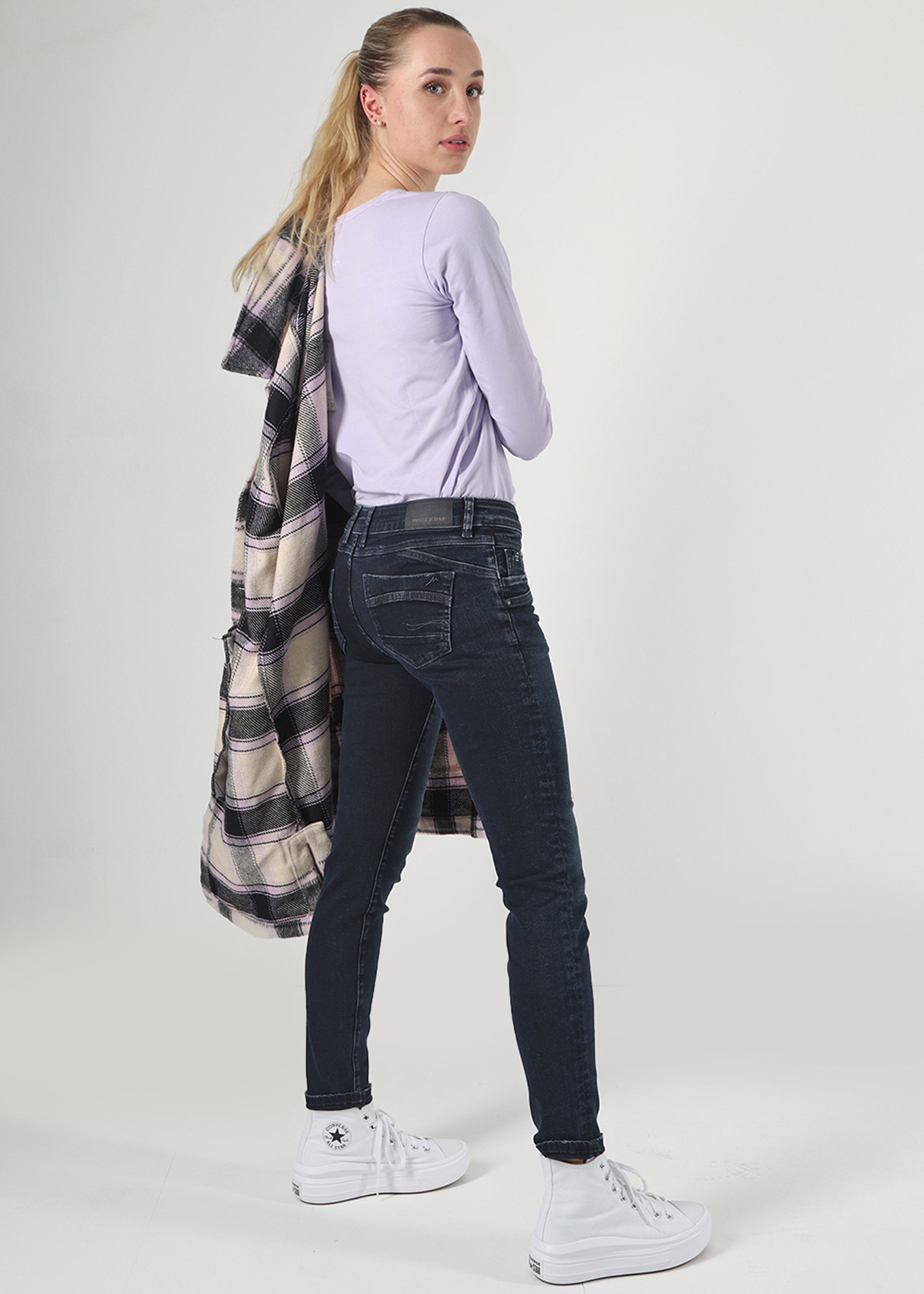 MOD JEANS Suzy Slipjeans - Midnight Ink Blue - AU23-2012.3674