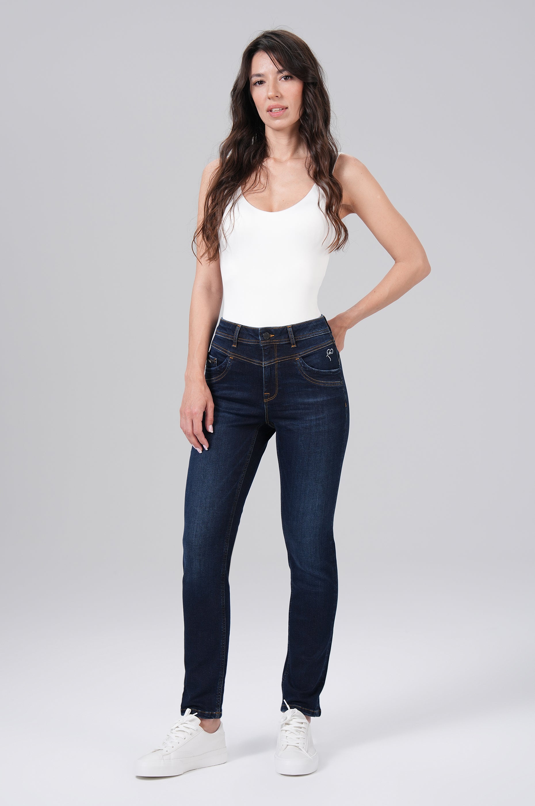 MOD JEANS REA Jeans - Midnight Indigo Blue - AU24-2112.4111 von MOD Jeans