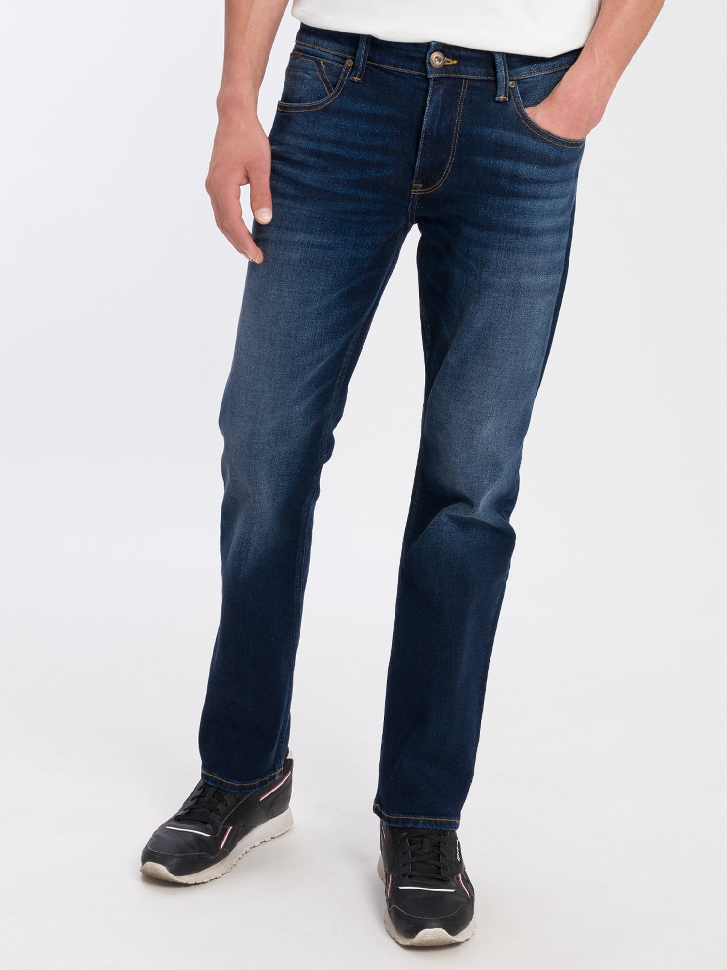 CROSS JEANS Dylan Jeanshose - Midnight Indigo Blue - E195-133
