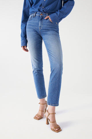 SALSA TRUE CROPPED Jeans - Harbor Sky Blue - 21007181.0510