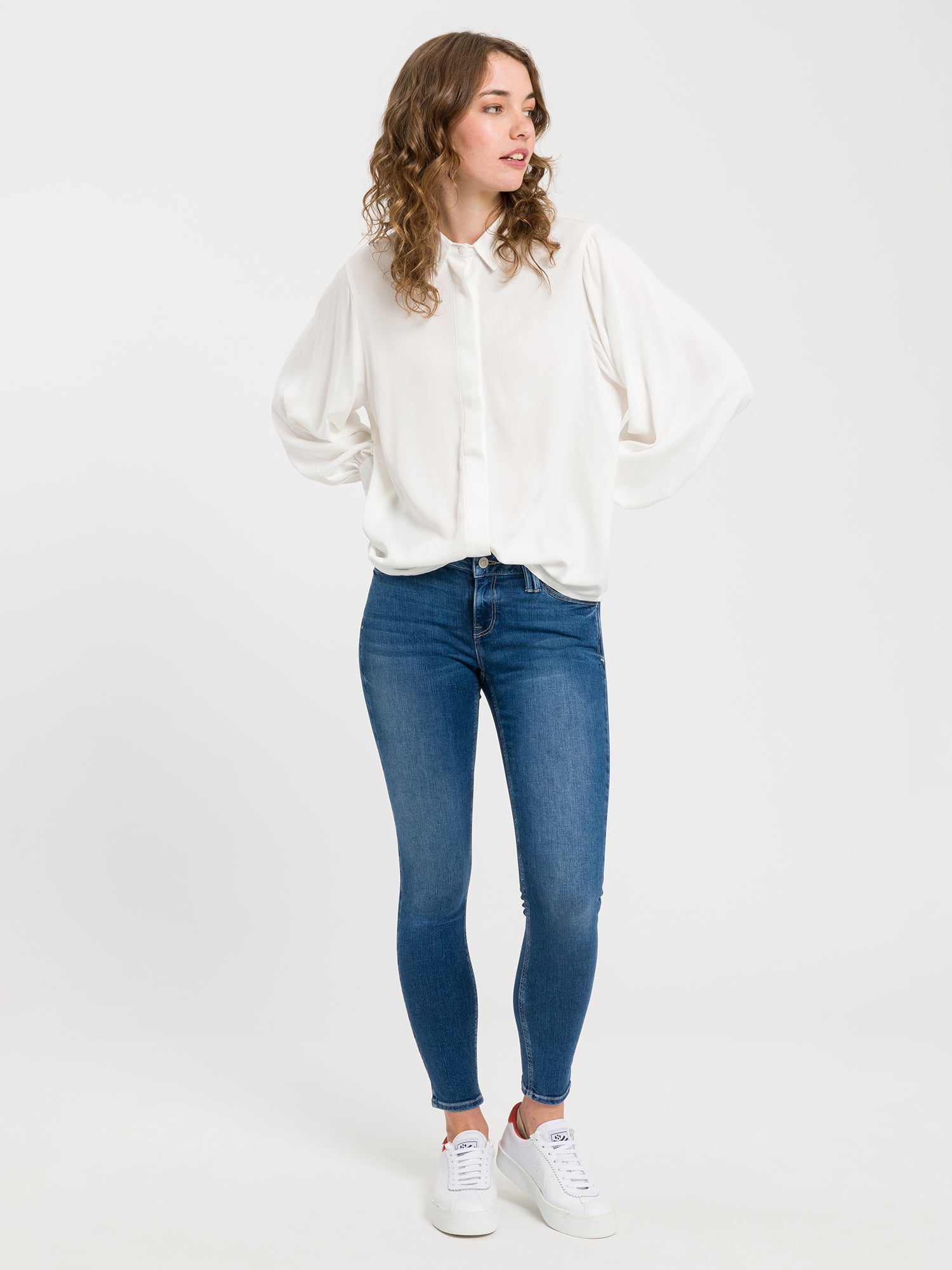 CROSS JEANS Giselle Jeans - Ocean Gaze Blue - P477-106