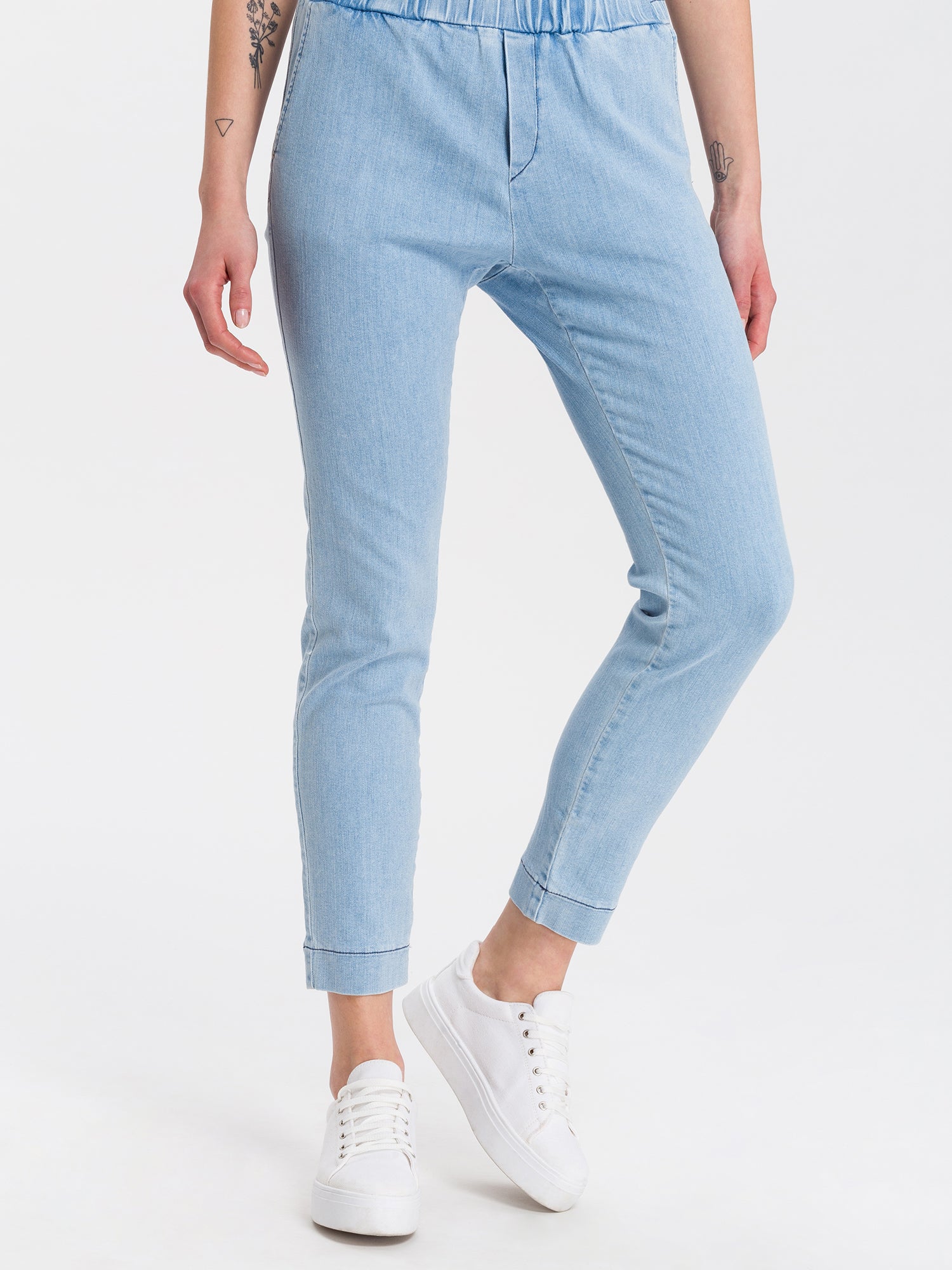 CROSS JEANS JESS Jogpants - Skywashed Harbor Blue - B471-012
