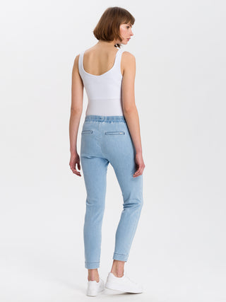 CROSS JEANS JESS Jogpants - Skywashed Harbor Blue - B471-012