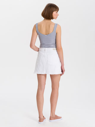 CROSS JEANS TRACY Minirock - Snowy Whisper White - B530-008