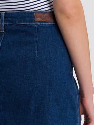 CROSS JEANS TRACY Minirock - Midnight Indigo Blue - B530-009