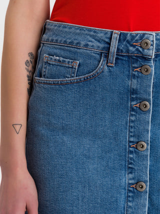 CROSS JEANS TRACY Rock - Lagoon Denim Blue - B530-012