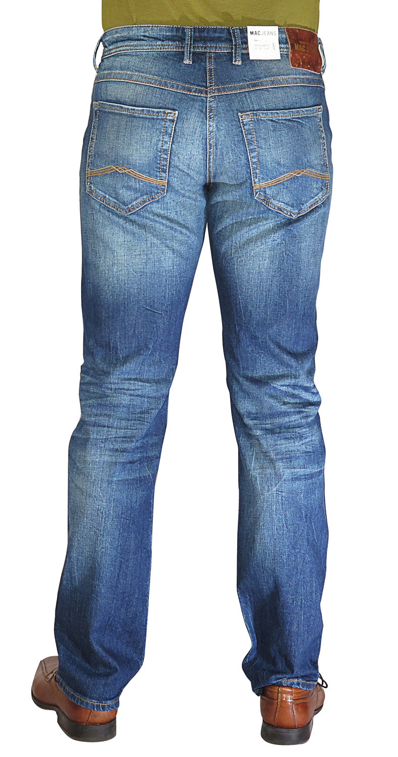 MAC BEN Straight Jeans - Saltwater Indigo - H687 Ben von MAC