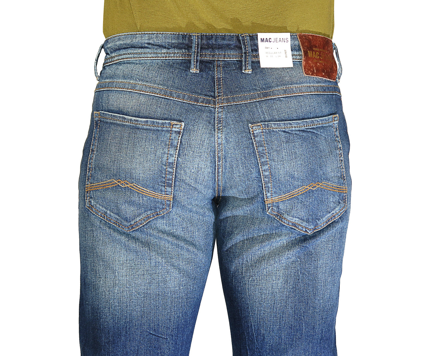 MAC BEN Straight Jeans - Saltwater Indigo - H687 Ben von MAC