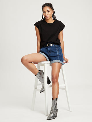 CROSS JEANS Shorts - Midnight Indigo Washed - P511-006