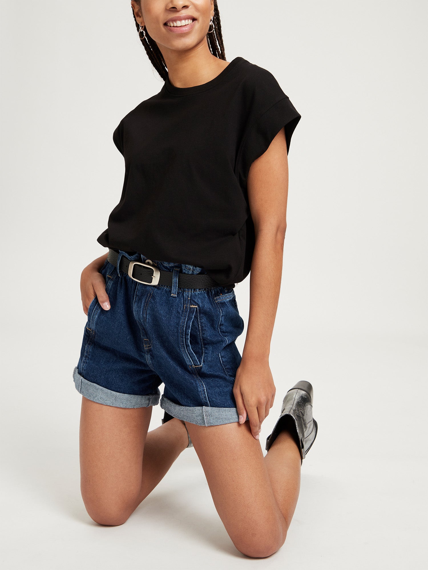 CROSS JEANS Shorts - Midnight Indigo Washed - P511-006 von Cross Jeans