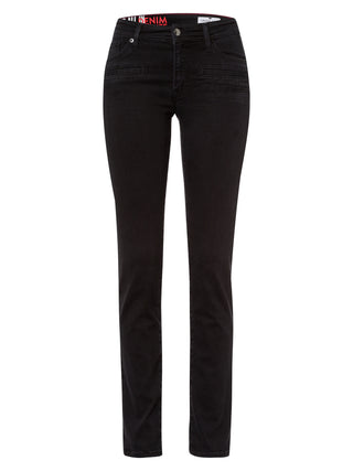 CROSS JEANS Anya biker black Slim Phantom Black - P489-186