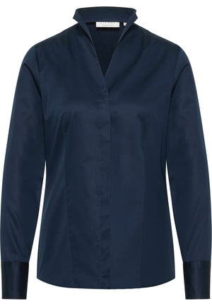 ETERNA REGULAR FIT Bluse - Midnight Sapphire - 5352-19-D282