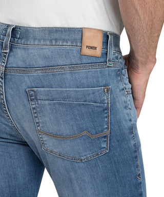 PIONEER ERIC Five Pocket - Indigo Wash Ripple - 16161 6587.6826