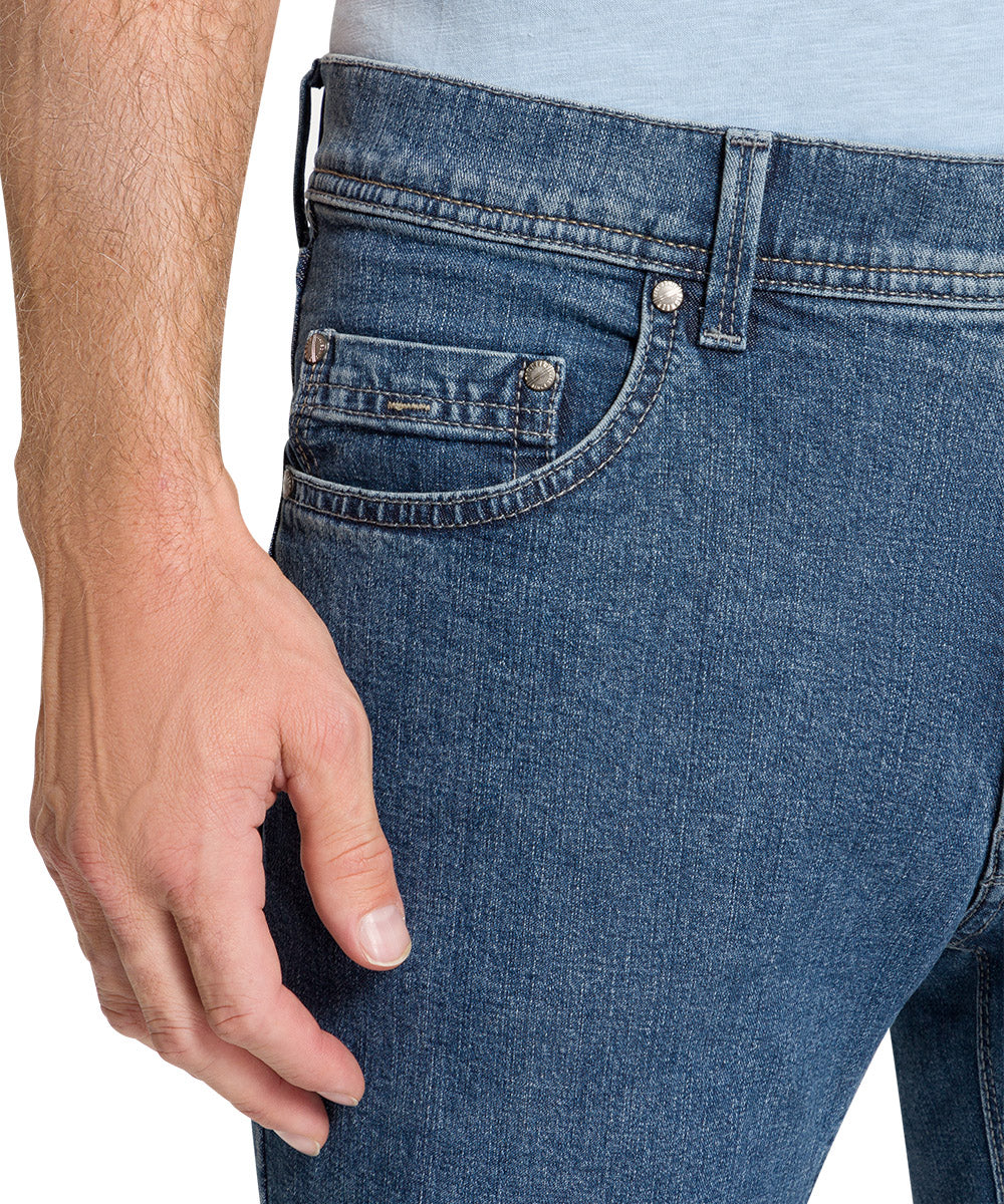 PIONEER RANDO Jeans - Weathered Blue Stonewash - 16801 6388.6821 von Pioneer