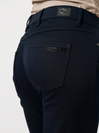 TONI BE LOVED Stoffhose - Midnight Ink Blue - 1-1225-1-21057.059