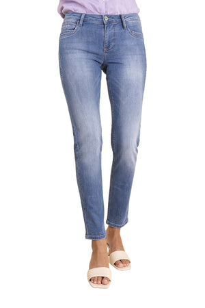 BLUE FIRE Nancy Slim-Fit Jeans - Soft Pacific Blue - 1001.234