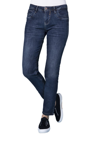 BLUE FIRE Nancy Slim-Fit Jeans - Deep Twilight Blue - 1001.241