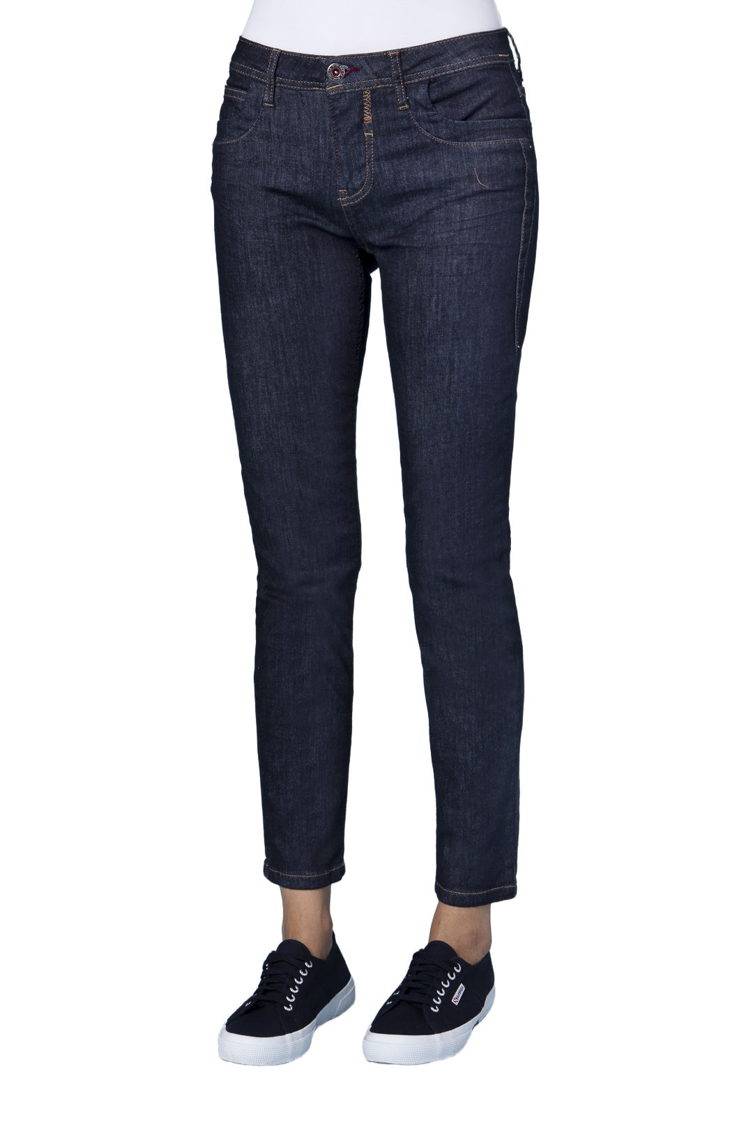 BLUE FIRE Nancy Slim-Fit Jeans - Deep Midnight Indigo - 1001.251