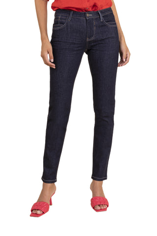 BLUE FIRE Nancy Slim-Fit Jeans - Deep Midnight Indigo - 1001.256