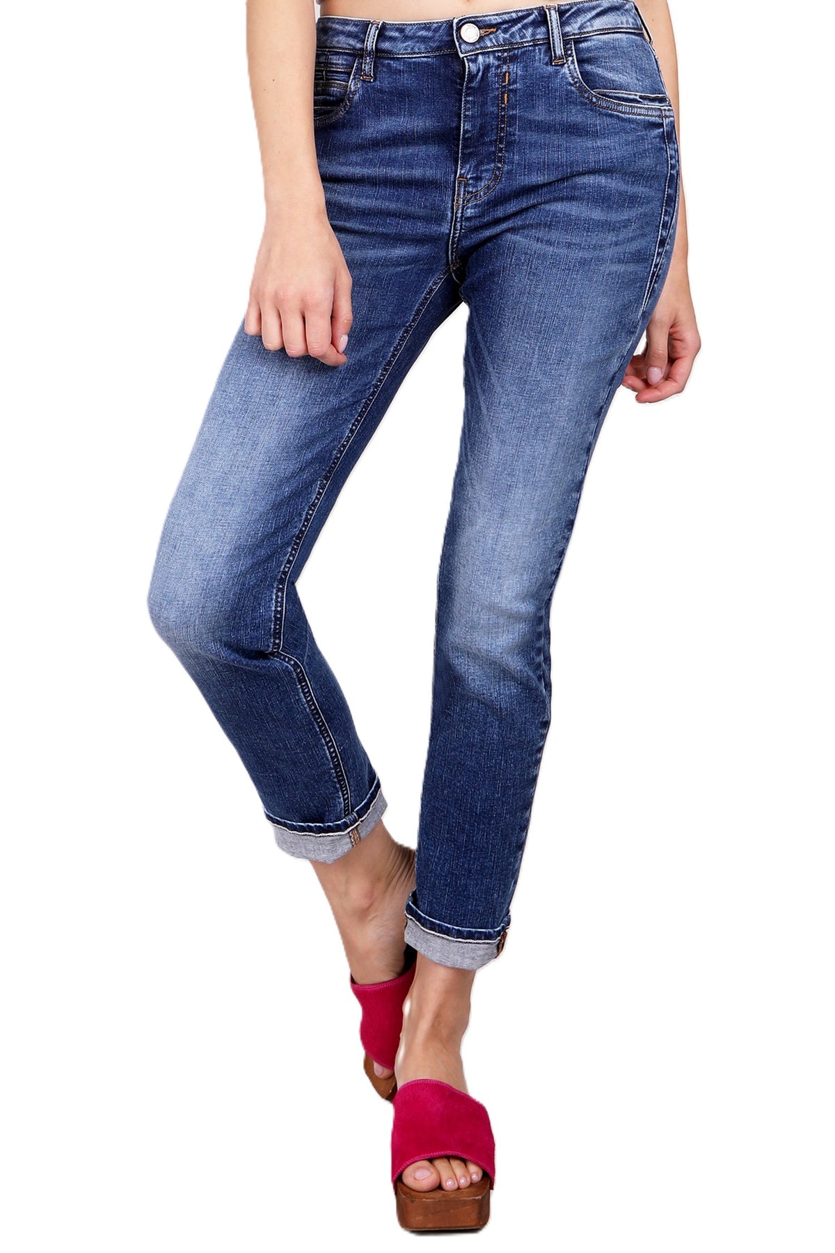BLUE FIRE Nancy Slim-Fit Jeans - Pure Indigo - 1001.4031