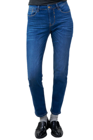 BLUE FIRE Nancy Slim Jeans - Vivid Shore Blue - 1001.4148