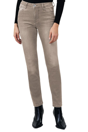 BLUE FIRE Nancy Slim Jeans - Sandstone Sage - 1001.4190
