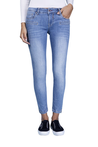 BLUE FIRE Alicia Skinny Jeans Damen - Pacific Used - 1044.2109