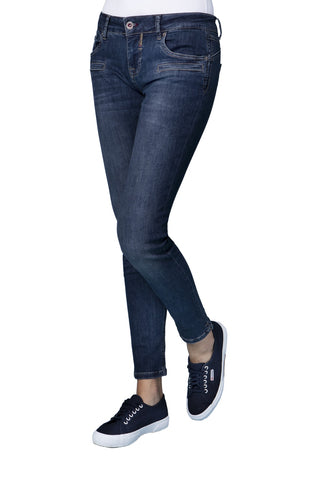 BLUE FIRE Alicia Skinny Jeans - Midnight Stone Blue - 1044.241