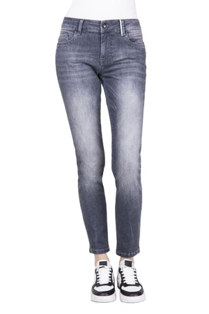 BLUE FIRE Alicia Skinny Jeans - Smoky Ash Grey - 1044.3070