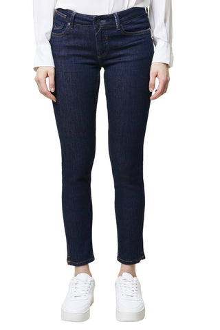 BLUE FIRE Chloe Skinny Jeans - Deep Midnight Indigo - 1046.263