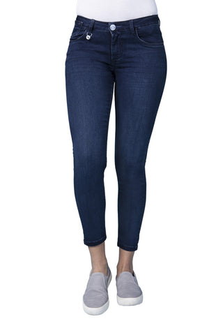 BLUE FIRE Chloe Skinny Jeans - Deep Twilight Indigo - 1046.462