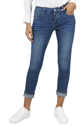 BLUE FIRE Gigi Five Pocket - Midnight Washed Ocean - 1112.262