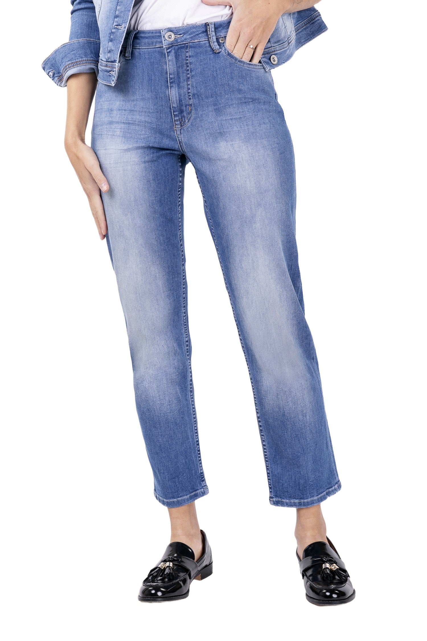 BLUE FIRE JULIE Jeans - Ocean Mist Wash - 1147.234