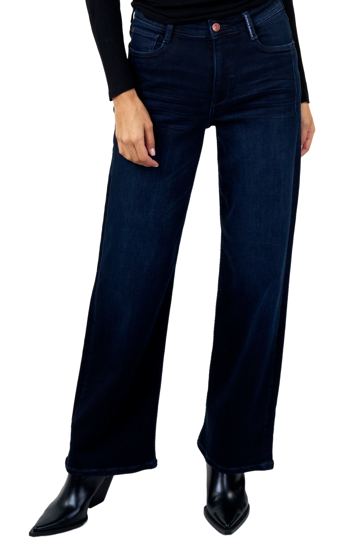BLUE FIRE Judy Wide-Leg-Jeans - Midnight Ink Blue - 1156.4141