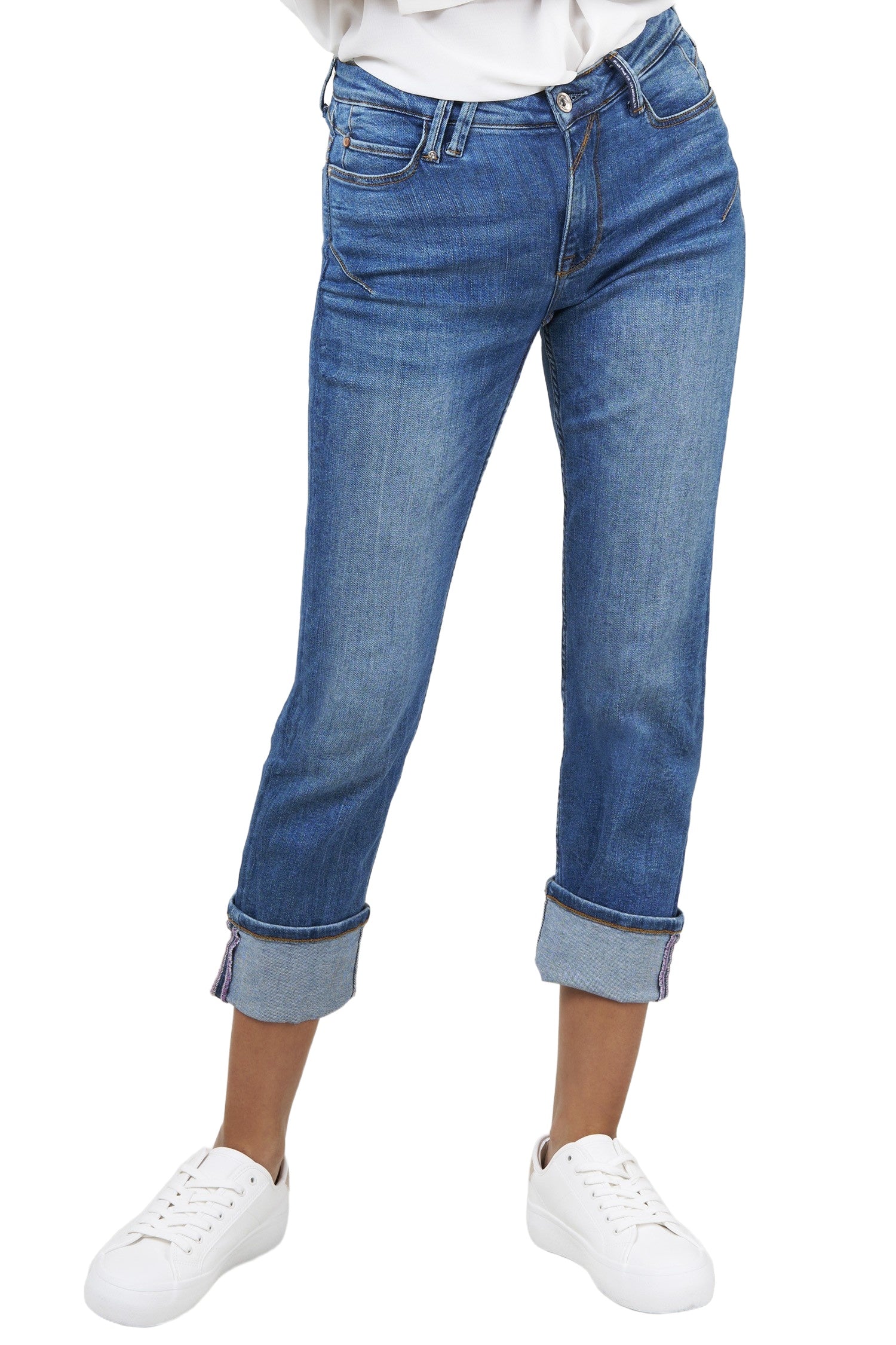 BLUE FIRE Lea Straight Jeans - Pacific Ocean Blue - 1165.261