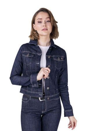 BLUE FIRE GIPSY Jeansjacke - Midnight Indigo Wash - 3000.256