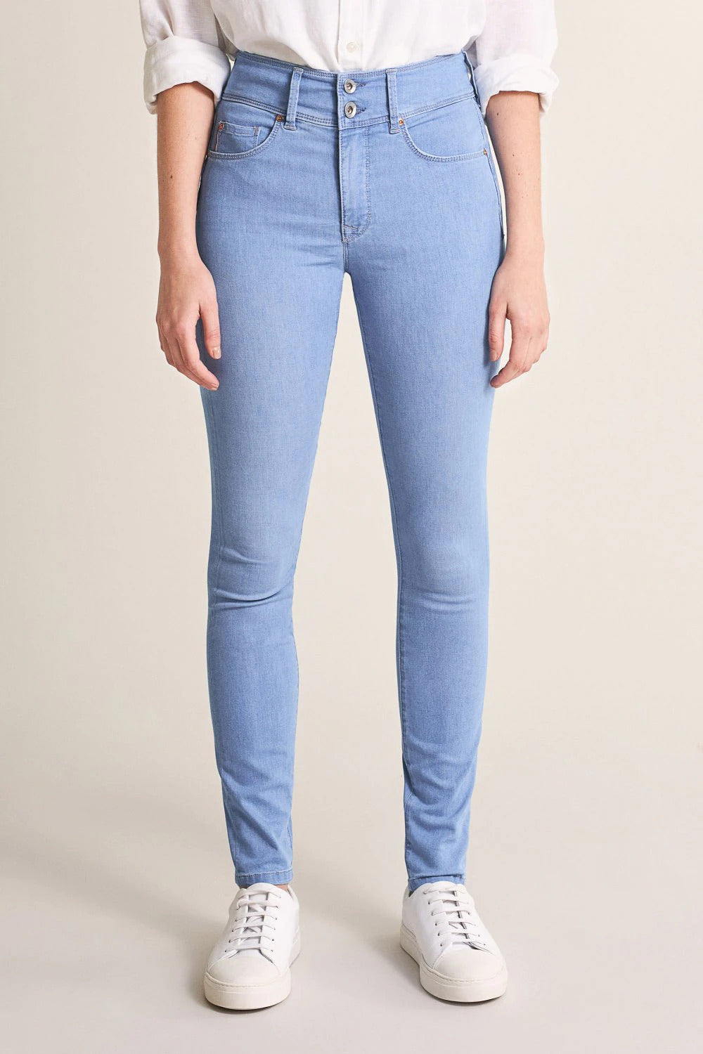 SALSA Secret Push In Skinny Jeans - Sky Harbor Blue - 124763.8502
