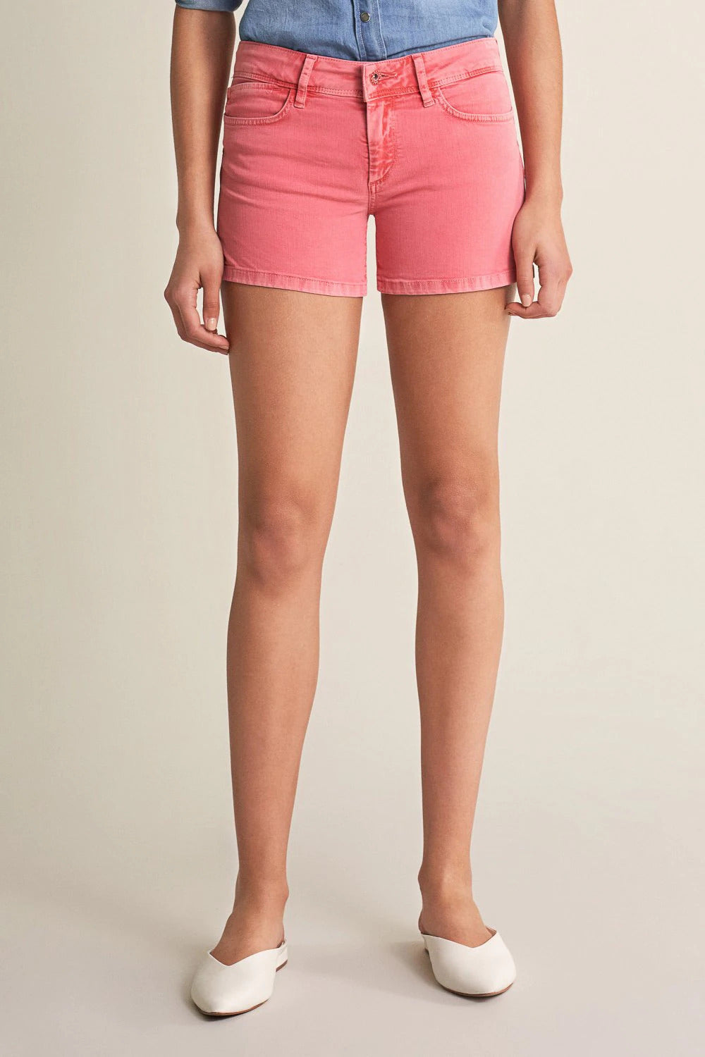SALSA Wonder Push Up Shorts - Coral Rose Wash - 125074.6222