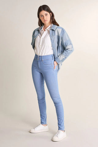 SALSA JEANS SECRET PUSH SKINNY bleu vif 124763.8502
