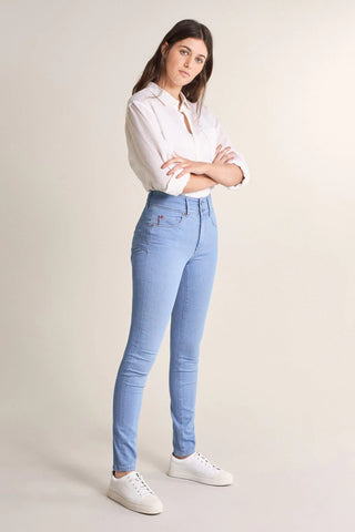 SALSA JEANS SECRET PUSH SKINNY bleu vif 124763.8502