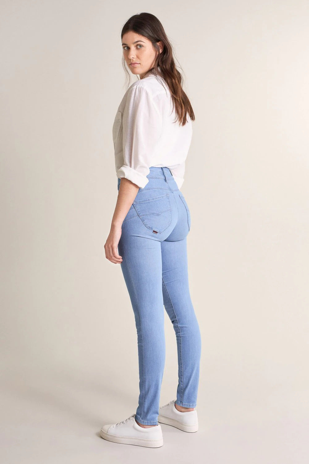 SALSA JEANS SECRET PUSH SKINNY bleu vif 124763.8502 von Salsa