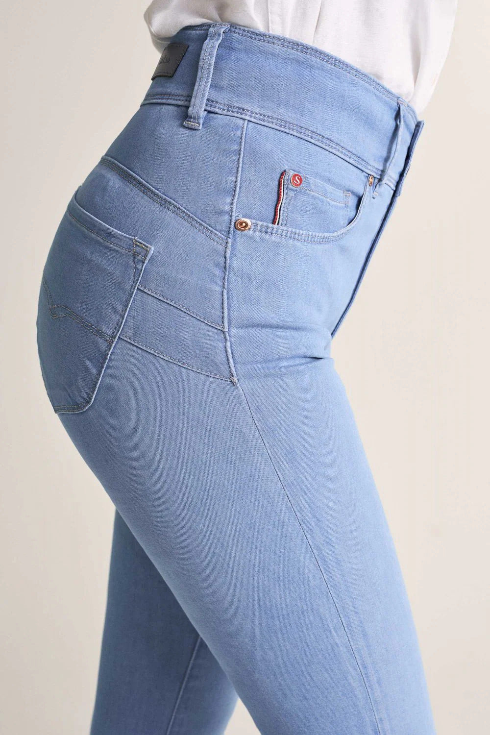 SALSA JEANS SECRET PUSH SKINNY bleu vif 124763.8502 von Salsa