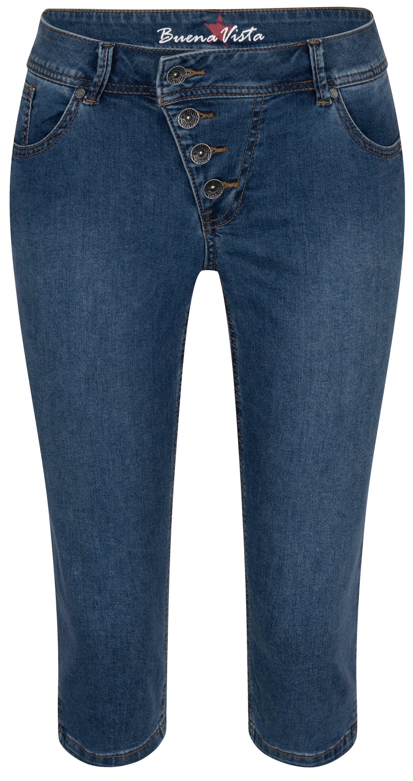 BUENA VISTA Malibu Capri Jeans - Deep Indigo Wash - 888 B5232 333.8077