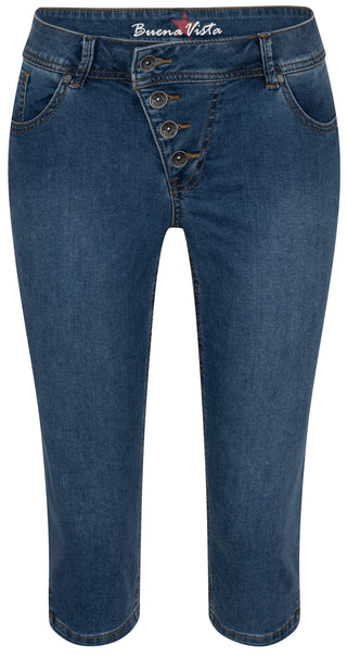 BUENA VISTA Malibu Capri Jeans - Deep Indigo Wash - 888 B5232 333.8077