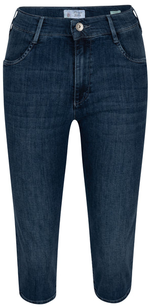 PIONEER Katy Capri Jeans - Deep Indigo Wash - 3530 4035.6834