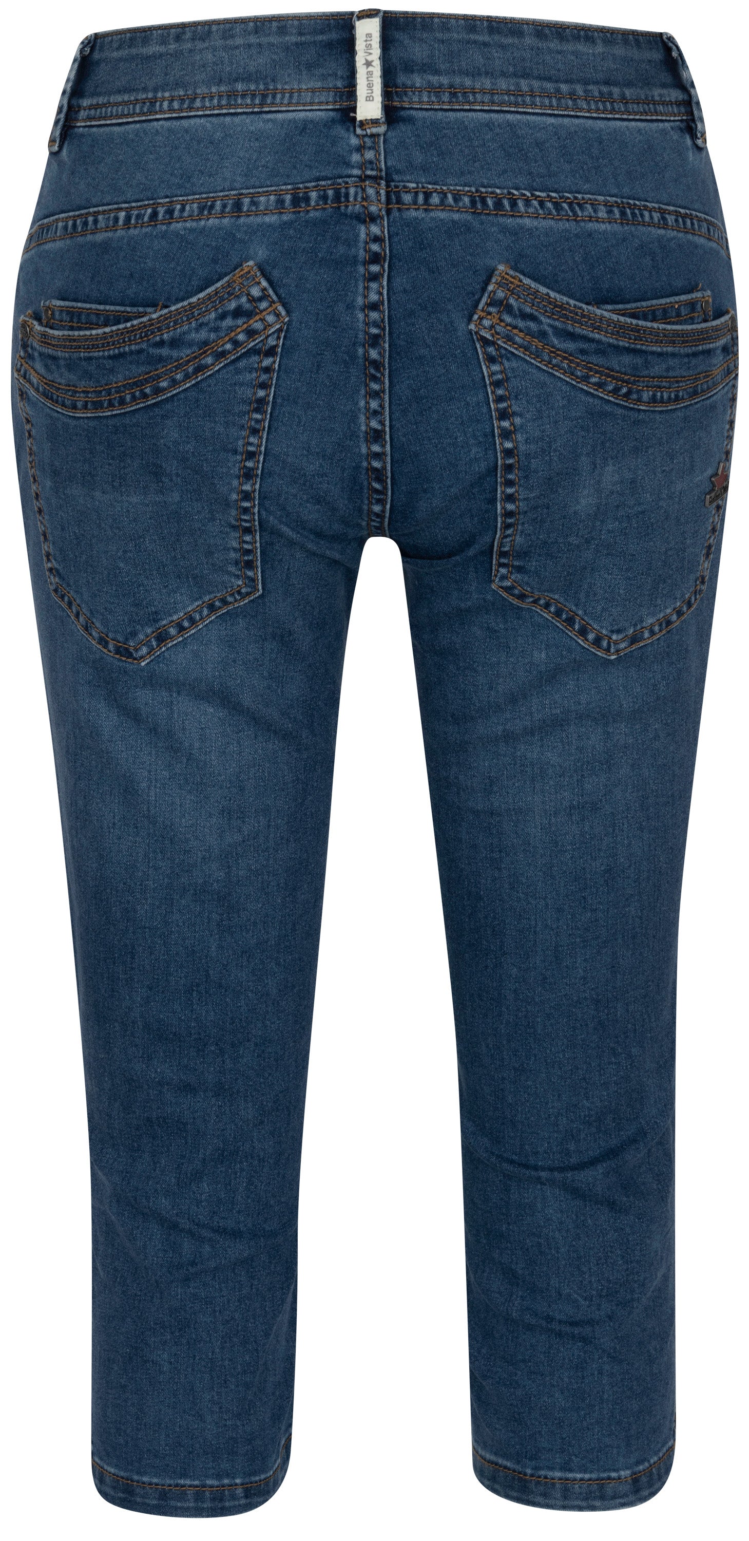 BUENA VISTA Malibu Capri Jeans - Deep Indigo Wash - 888 B5232 333.8077