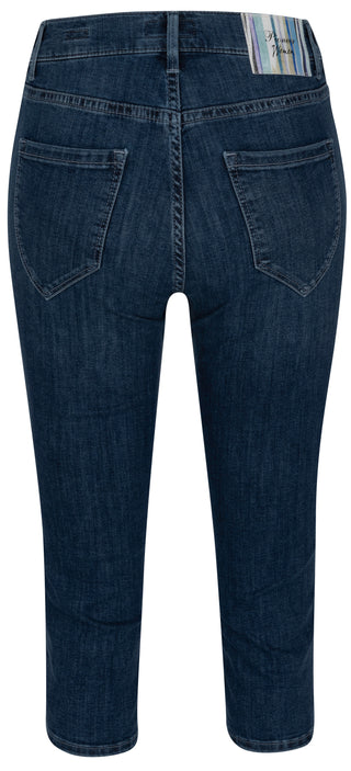 PIONEER Katy Capri Jeans - Deep Indigo Wash - 3530 4035.6834