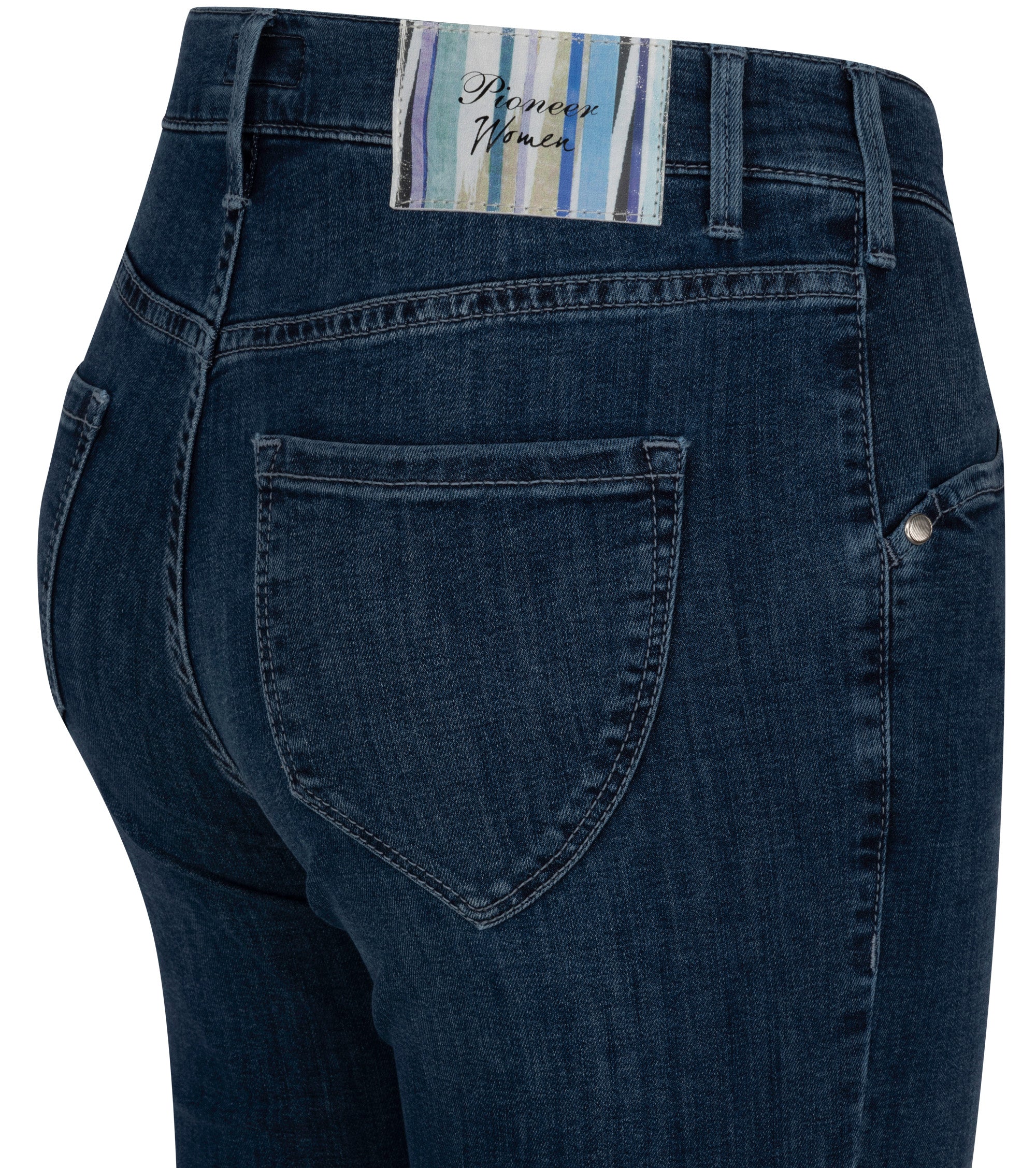 PIONEER Katy Capri Jeans - Deep Indigo Wash - 3530 4035.6834 von Pioneer