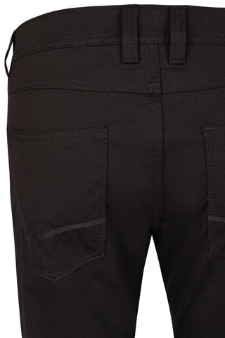 HATTRIC HARRIS Stoffhose - Ink Velvet Black - 688995 9272.09